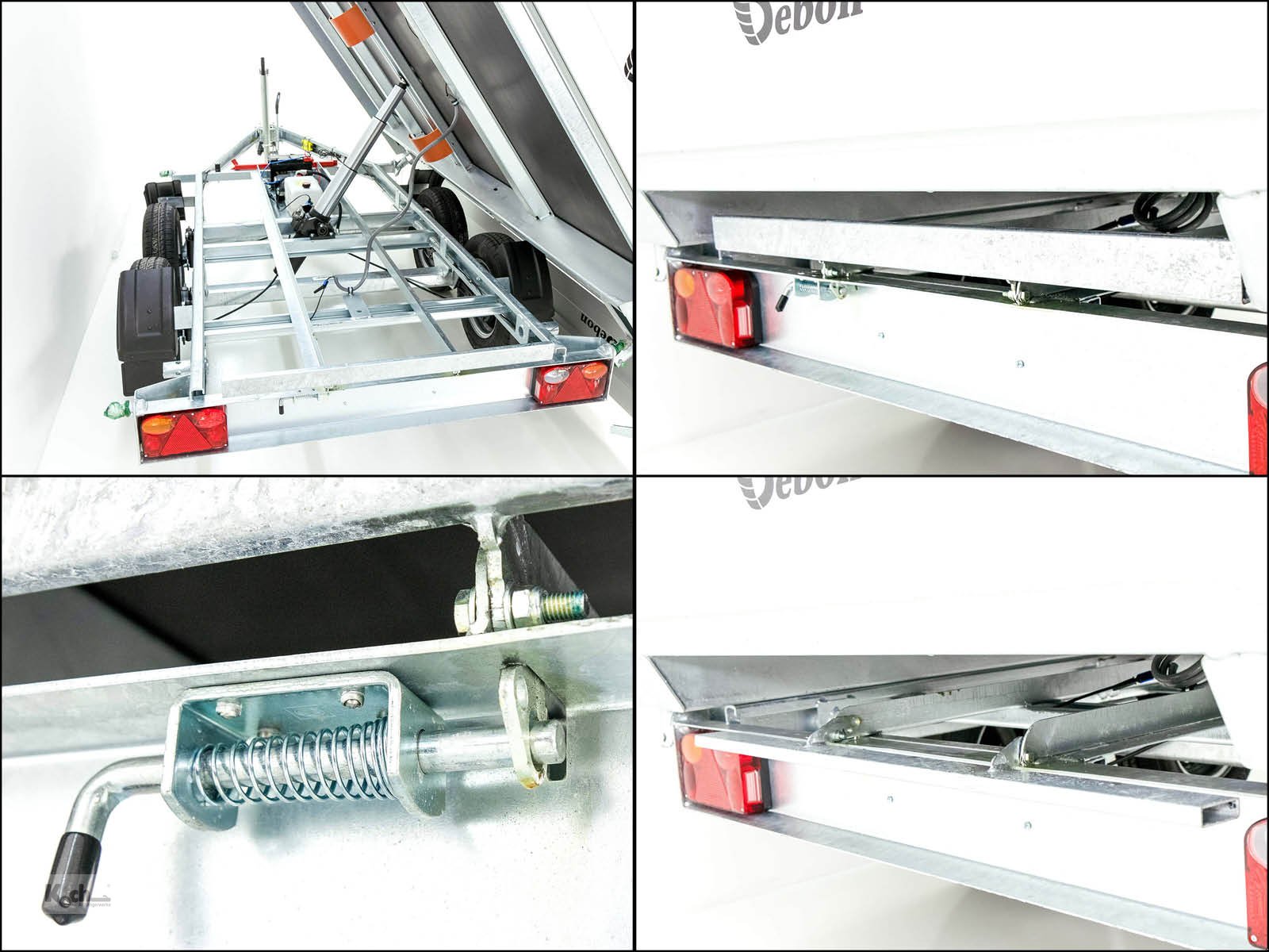 Anhänger typu Sonstige Debon Dreiseitenkipper 180x306 2,6t|E-Pumpe (Ki12332034So), Neumaschine v Winsen (Luhe) (Obrázek 13)